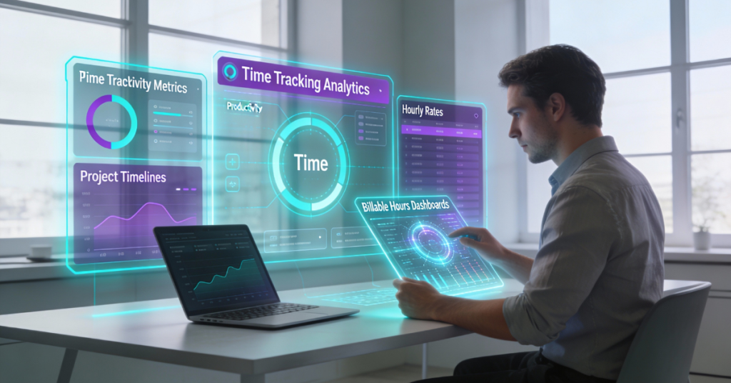 Freelancer using AI time