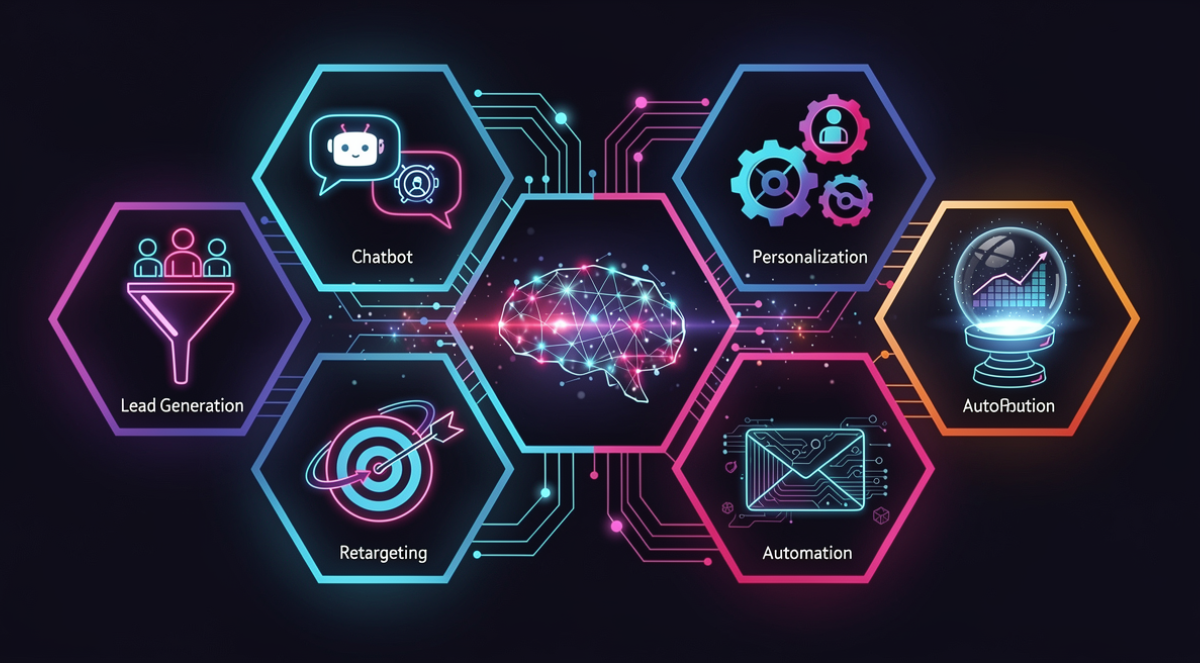 "Six interconnected AI marketing strategies for customer acquisition in 2025"