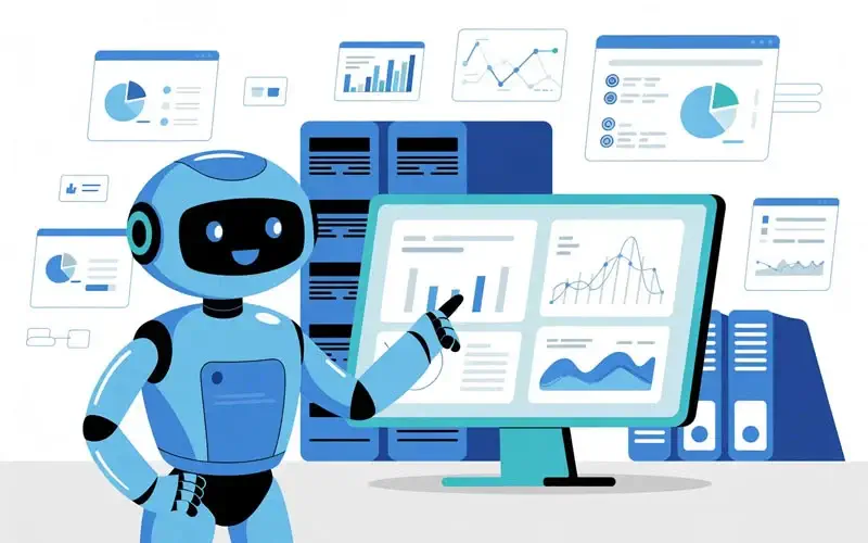 CRM automation software dashboard