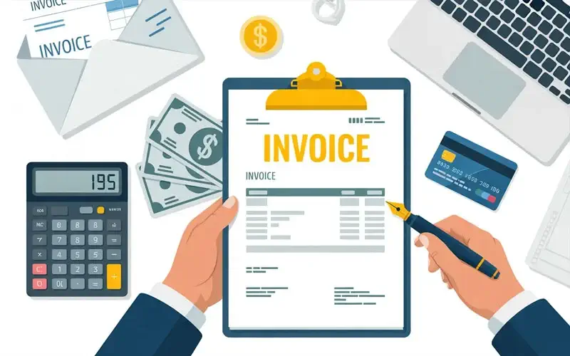 SaaS invoicing automation dashboard