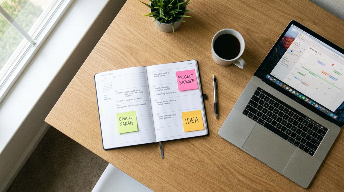 Freelancer reviewing and managing email inbox on laptop